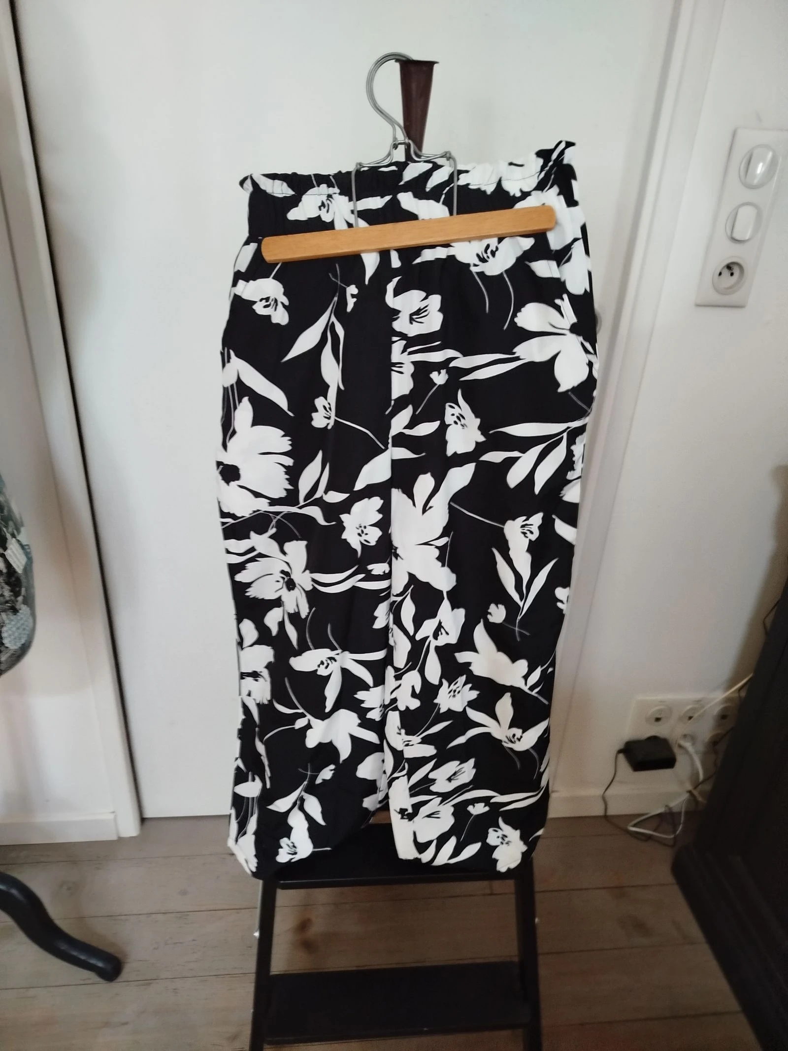 Calça fluida cropped – photo 2